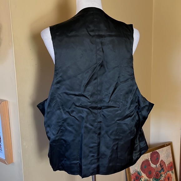 THOMAS CHURCHILL Size 46L Suit Blazer + Vest Gray 2-Button Virgin Wool Canada - Picture 10 of 16